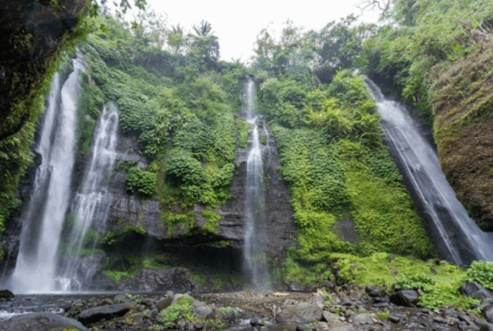 Gitgit Waterfall — North Bali's Classic 35-Metre Cascade