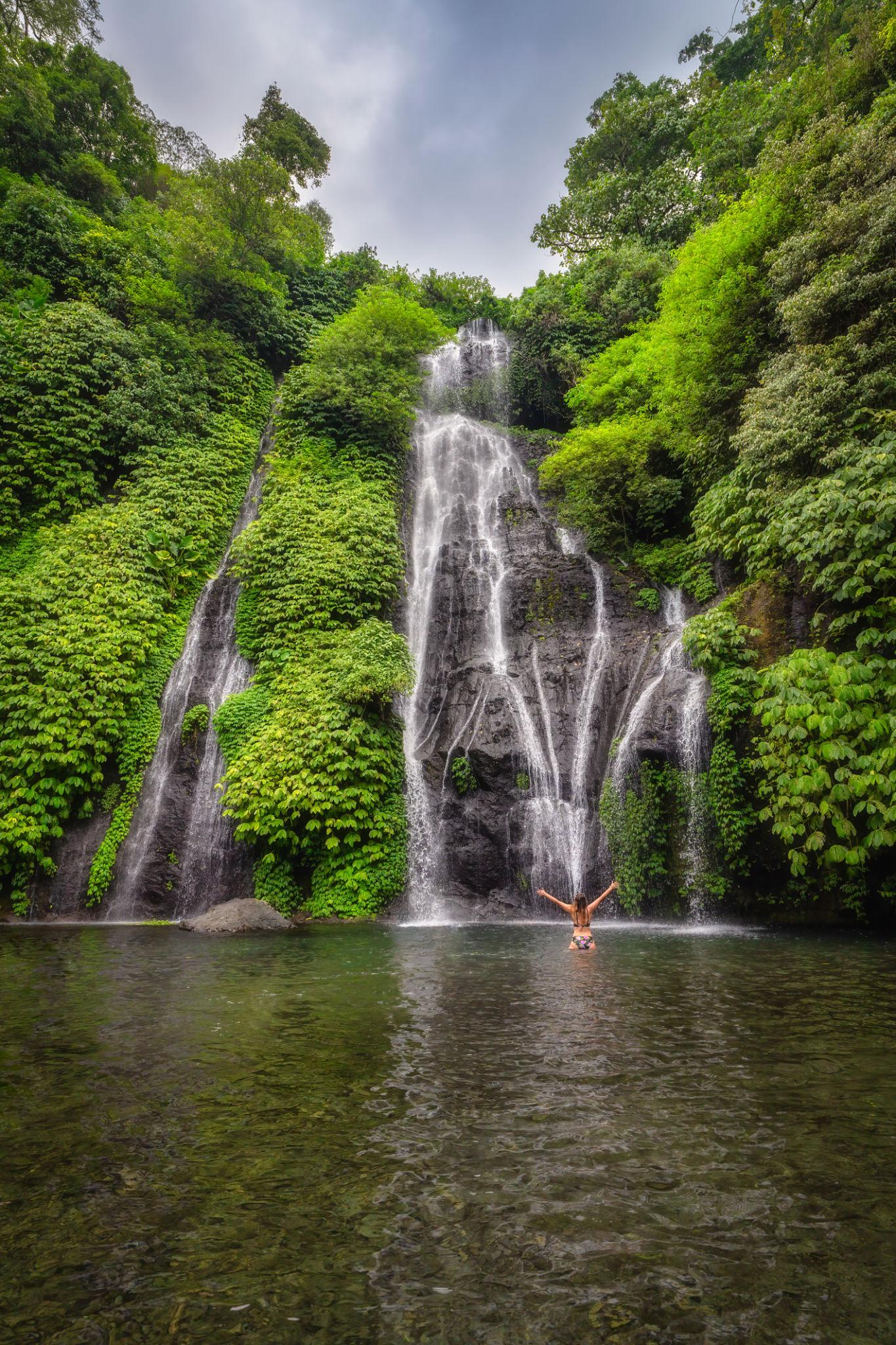 Bali jungle waterfalls 4